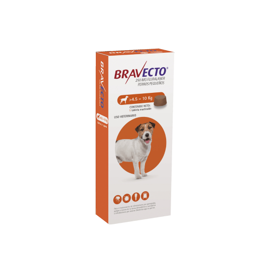 Bravecto 250Mg (4.5Kg - 10Kg)