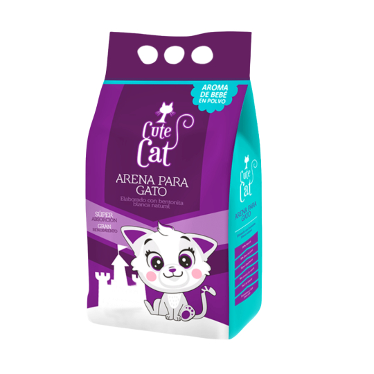 Cute Cat arena para gatos 10 Kg