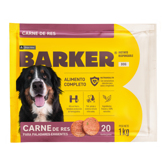 comprar Barker Hamburguesas Carne de Res